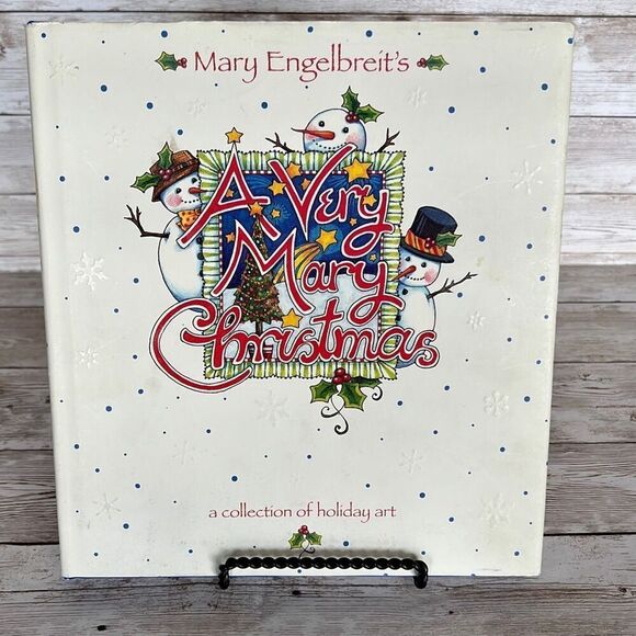 MARY ENGELBREIT A Very Mary CHRISTMAS HC Book w/jacket Collection of Holiday Art - Picture 1 of 15